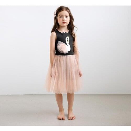 3-8 Years Summer Girls Clothes Kids Dresses For Girls Casual Wear Bling Star Sling Dress Baby Girl Party Children Clothing
