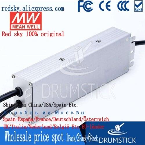 Only 11.11)MEAN WELL HLG-240H-24B (2Pcs) 24V 10A meanwell HLG-240H 24V 240W Single Output LED Driver Power Supply B type