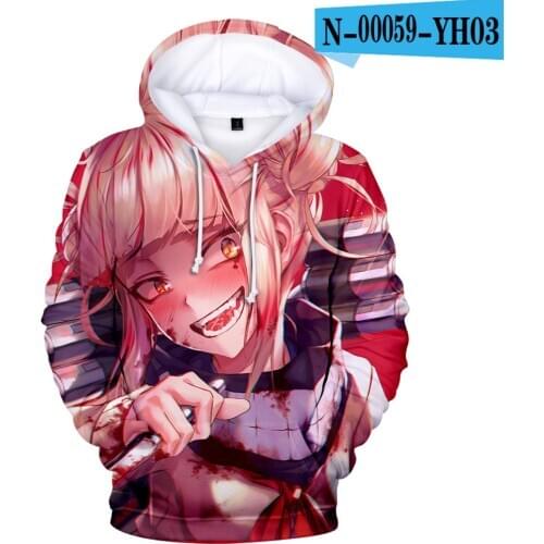 New Arrival 3D Print My Hero Academia Hoodies Men/Women Pullover Fashion Casual Spring Autumn Long Sleeve Streetwear Sweatshirt