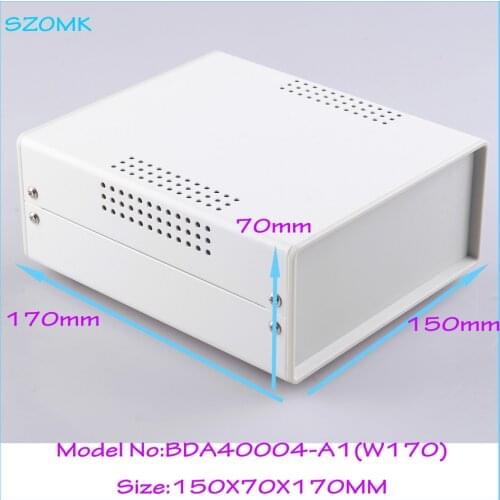 1pcs )150x70x170mm iron distribution electronics box for pcb outlet steel instrument case housing for electronics