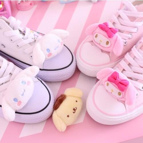 1PC Cute Animal Stuffed plush doll For shoes buckles accessories charm decorations
