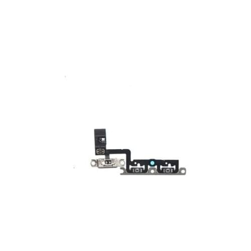 10PCS ON OFF Power Volume Button Flex Cable With Flash Light Replacement For IPhone 11 Pro Max Mute Switch Control Ribbon Parts