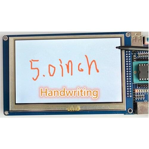 5.0 inch TFT LCD module with the touch of each microcontroller direct drive resolution 800*480 SSD1963