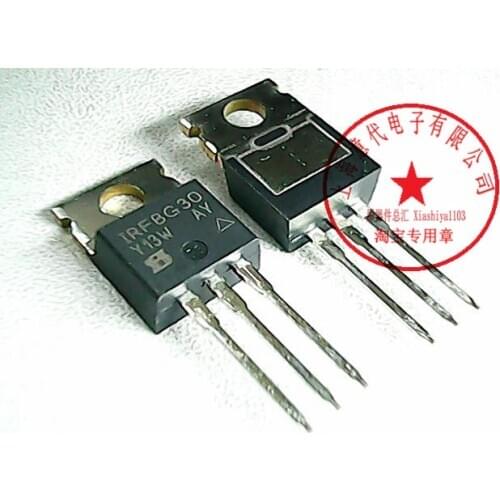 5pcs IRFBG30 TO-220