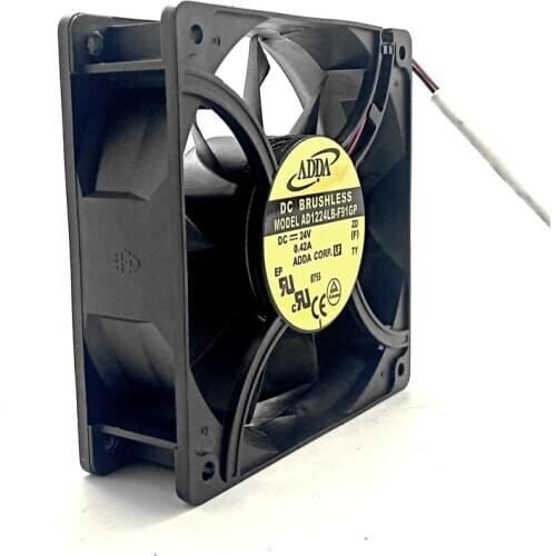 AD1224LB-F91GP 12038 120mm DC 24V,for Inverter,Server Cabinets, High CFM Air Flow Axial Cooling Fan
