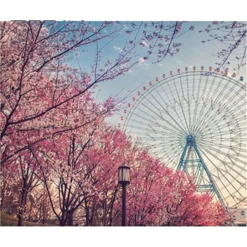 2018 New Full 5D ROUND Diamond flowers DIY Diamond Painting Embroidery Cross Stitch Rhinestone Mosaic Painting FOR GIFT