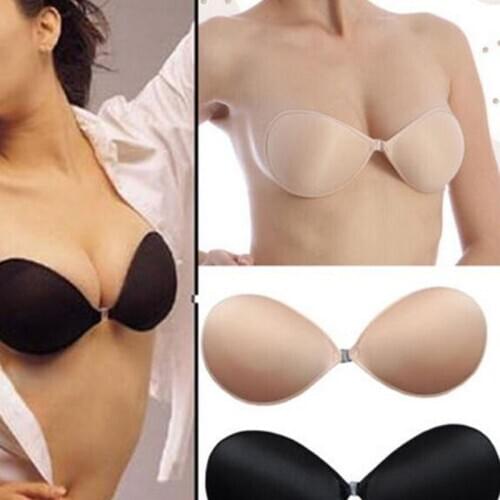 Seamless Adhesive Bra Invisible Silicone Backless Bralette Strapless Push Up Bra Sexy Lingerie Women Sexy Lingerie Underwear Bra