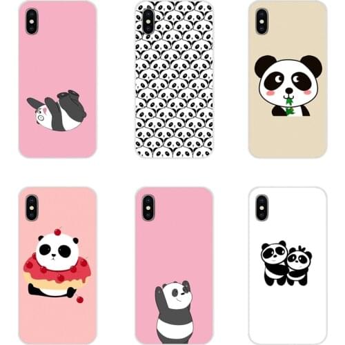 Accessories Phone Cases Covers Cute panda For Samsung Galaxy J1 J2 J3 J4 J5 J6 J7 J8 Plus 2018 Prime 2015 2016 2017