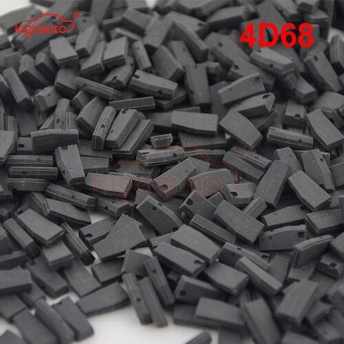 Kigoauto Transponder Key remote key chip blank suitable for Lexus 4D68 chip transponder virgin carbon