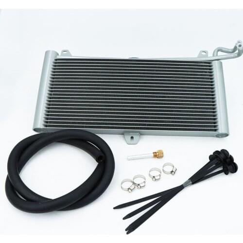 Oil Cooler Aluminum Transmission Oil Cooler 22 Row Automatic Stacked Plate Oil Cooler Radiator KIT