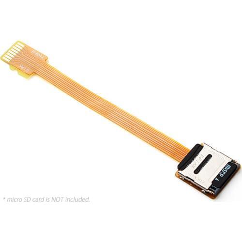 Female Extension Soft Flat FPC Cable Extender 10cm to Micro SD TF Memory Card Kit Male