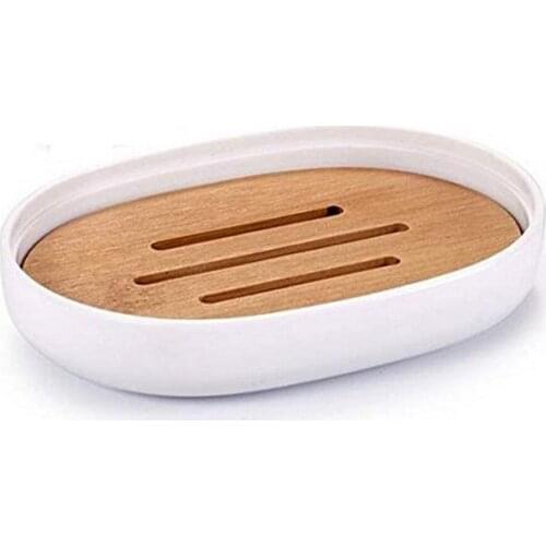 Soap dish White (9,5 x 2,5 x 13 cm)
