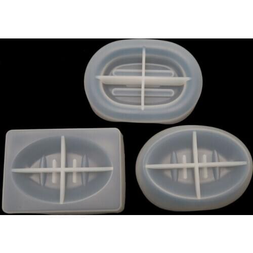 Handmade Soap Box Silicone Mold Soap Dish Tray Resin Casting Mold Art Crafts Christmas New Year Decorations Gifts
