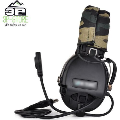 New Sordin Tactical Headset Noise Reduction Airsoft Earphone Military Wargame Hunting Shooting Headphone WZ111 Aviation headsets