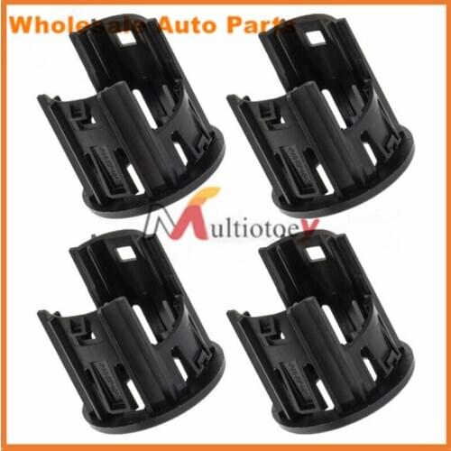 4Pcs 5VS88ZZZAA 5VS88ZZZAA New Front Bumper Park Assist Sensor Bezel for 2016-2018 Dodge Ram 1500 2500 3500
