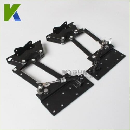 Coffee Table Lifting Frame with Pneumatic Cushioning Folding Table Support Frame Multifunctional Desk Frame