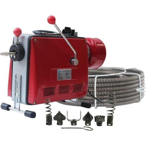 Fully Automatic Electric Pipe Dredging Machine, Sewer Dredger, Toilet Floor Drain Dredging 100 Model