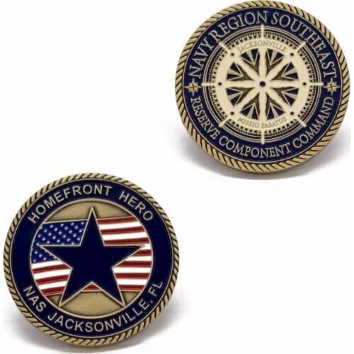 Promotional Customized Military Coin cheap custom paint color coins cheap custom metal USA flag coins