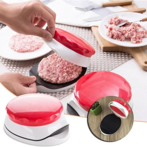Hot Sale Burger Press Hamburger Patty Maker Adjustable 1/4 Lb 1/2 Lb Non-Stick Handheld Meat Press Manual Burger Press Machines