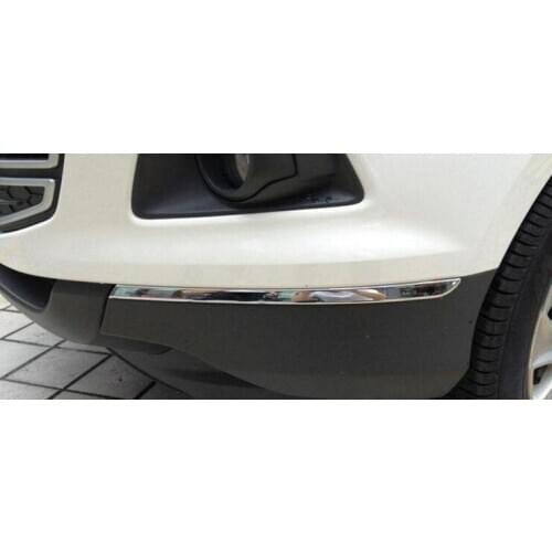 Car Styling Rear Bumper Corner Decorative Light Strip Case stickers for Ford Ecosport 2013