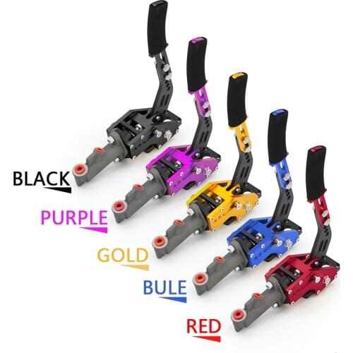 Universal Aluminum Alloy Universal Hydraulic Handbrake Lever Drift Hand brake E-Brake Racing RED BALCK BLUE GOLD PURPLE COLOR