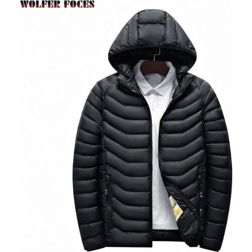 Wolfer forces Men's Parkas With A Hood