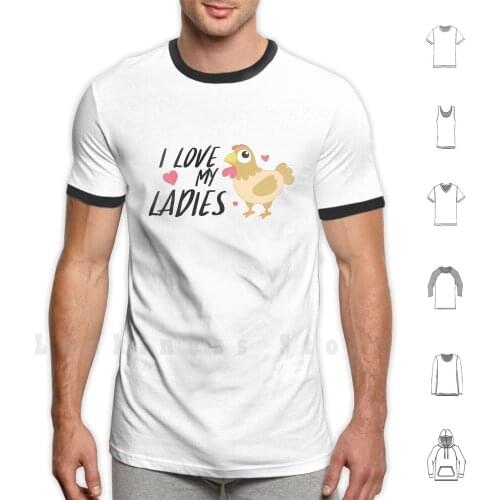 Funny Chicken Lady Funny For Chickens Lovers Farmer T Shirt Print 100% Cotton New Cool Tee Love Chickens Chicken Lover