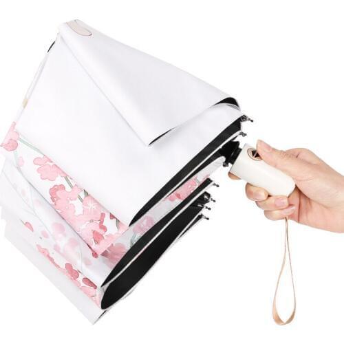 Unique cartoon pattern Automatic Umbrella Light And Durable 8 Ribs Strong Men Umbrellas Rain Women Folding Travel Kids Umbrella