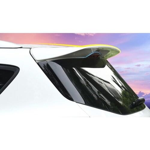 For Ford Kuga 2013-2019 1PC Car Rear Bumper Diffuser Wing Spoiler ABS Car Styling Auto Racing Car Tail Boot Lip Wing