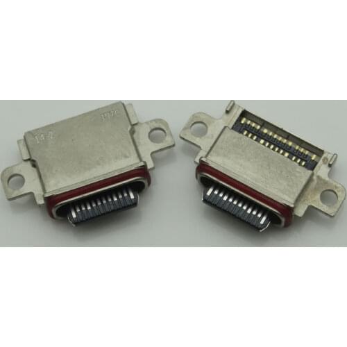 10pcs/lot Original For Samsung Galaxy NOTE 10 / NOTE 10 Plus S20 / S20 Plus Ultra USB Charging Port Plug Dock Connector Socket