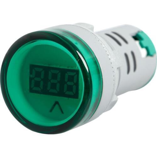 22 MM AC 60V-450V Digital Display Voltmeter Lights Combo Indicator