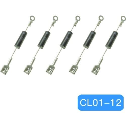 5PCS CL01-12 Microwave High Voltage Diode Rectifier Replaces WPW10492276 W10492276 AP6022269 PS11755602 Microwave Oven Parts