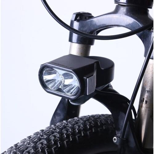 E-Bike LED Headlight 36V 48V 60V Electric Bicycle Scooter Horn Front Light Bicycle Riding Equipment cycle Flashlight Accessories