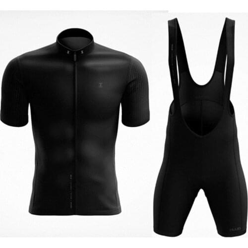 2021 Summer Huub Short Sleeve Bib Shorts Sets Ribble Weldtite Men Cycling Racing Clothing Ciclismo Maillot Roadcycling Apparel