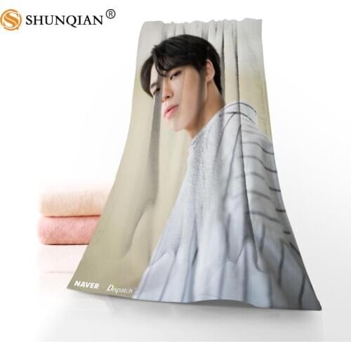 Customize CIX Kim Yong Hee 35x75cm daily exercise fitness fast dry face Microfiber towel