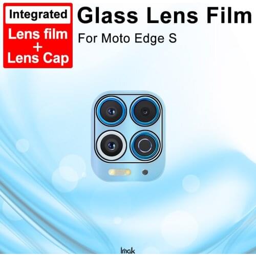 For Moto Edge S G100 Camera Lens Film IMAK High Definition Clear Abrasion Resistant Glass Camera Lens Coverage Film