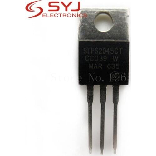 10pcs/lot STPS2045CTC STPS2045CT STPS2045 TO-220 In Stock