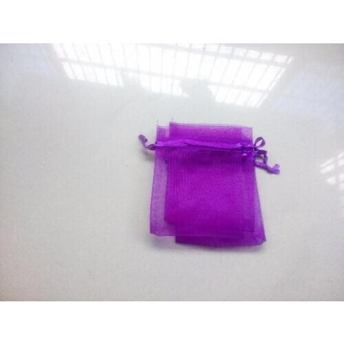 30*40cm 1000pcs Dark purple Organza Bag christmas Drawstring bag jewelry packaging bags for gift/candy/wedding/party Yarn bag
