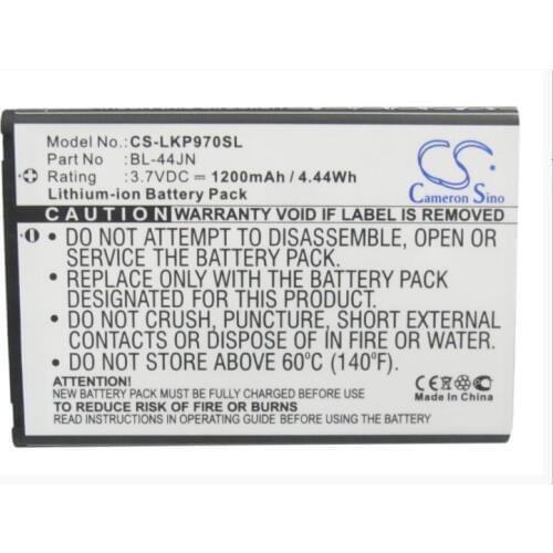 Cameron Sino 1200mAh battery for LG AS680 AS860 Ignite C660 Pro Connect 4G E400 E400F E405 E405F E420 E425F E435F E510 E510F