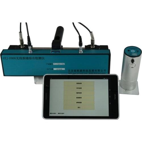 Digital crack meter measuring tool kit crack width gauge