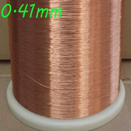 Cltgxdd 0.41mm New polyurethane enameled round copper wire 50 meter QA-1-155 2UEW