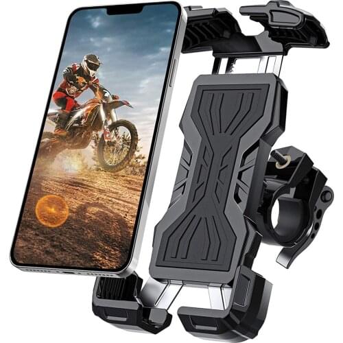 Bike Phone Holder Universal Motorcycle Bicycle Phone Holder Handlebar Stand Mount Bracket Mount Phone Holder For iPhone Samsung