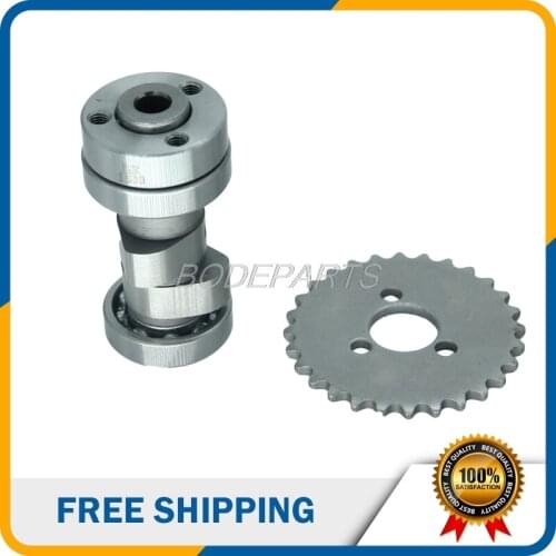 Motorcycle Parts 110cc Camshaft With Timing Gear For 110cc Off-road Auto Wave Auto Clutch Reverse Gear Engine Free Shipping
