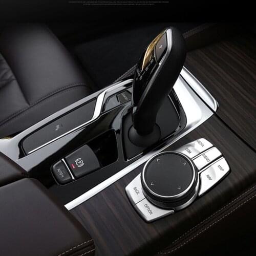 For BMW 3 4 5 6 7 Series New 3 5 Series 3GT 6GT New X3 X4 X5 X6 Car Multimedia Switch Buttons Trim Cover Case Sticker Auto Parts