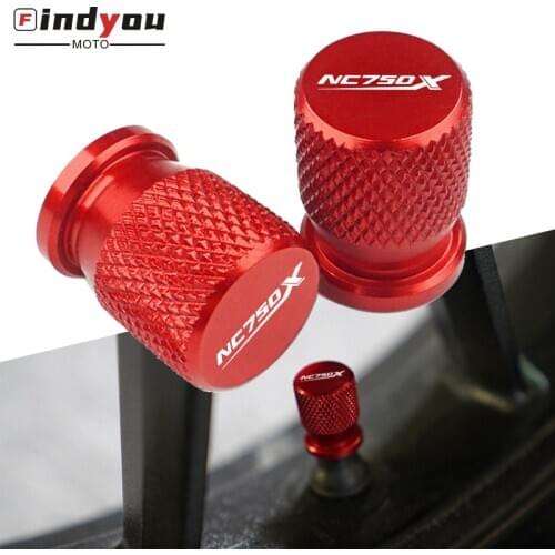 For HONDA NC750X NC 750X 2017 2018 2019 Motorcycle Accessories CNC Wheel Tire Valve stem caps Airtight Covers