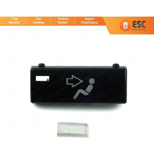 ESC EDP88-2 1 Piece Heater Climate Control Air Conditioning Switch Button Cover #2 For BMW 5 Series
