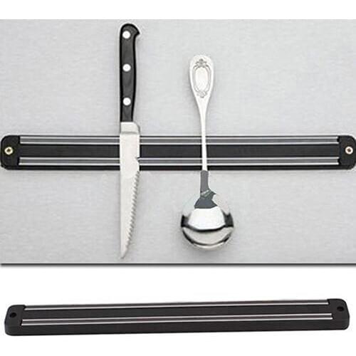 Creative Stainless Steel Utensil Knife Stand Magnetic Knife Holder Wall Storage Rack Home for Knives Kitchen Accessory Organizer