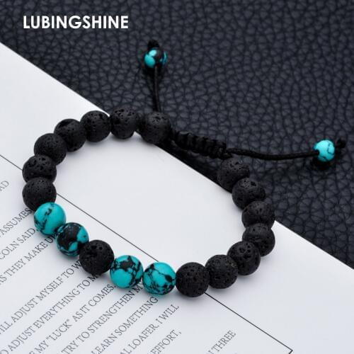 LUBINGSHINE Black Bracelets