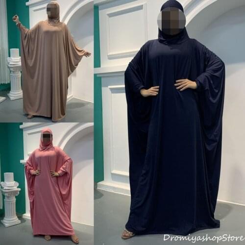One Piece Prayer Outfit Islam Muslim Prayer Abaya Jilbaab Hijab Prayer Dress