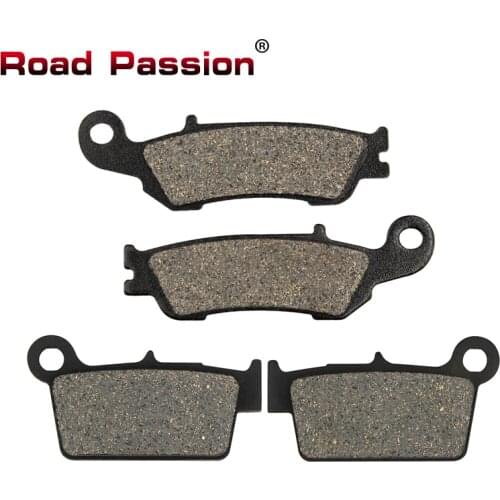 Road Passion Motorcycle Front and Rear Brake Pads for YAMAHA YZ125 YZ250F YZ250X YZ450F WR450F YZ250 YZ450 FX WR450 F YZ 125 450